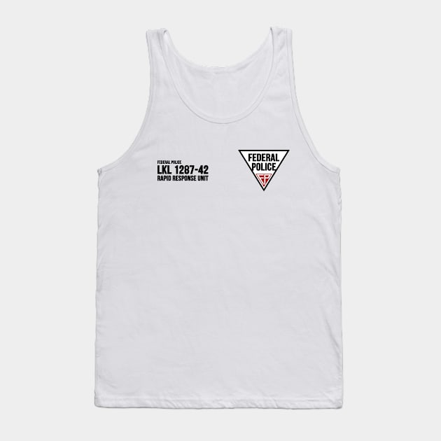 Federal police Tank Top by karlangas